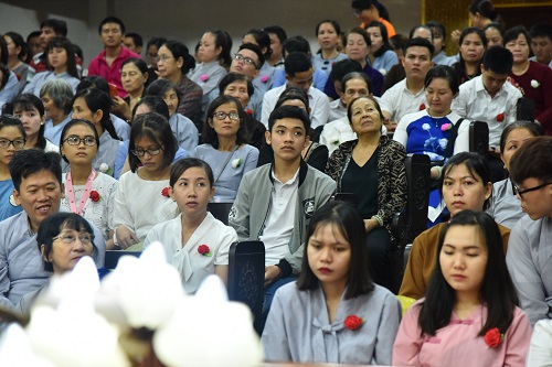 Tổng Kết Chương Trình Vu Lan Báo Hiếu Và Dâng Y Cúng Dường Trai Tăng  Chùa Giác Ngộ (Pl.2563 - Dl. 2019) (C224)