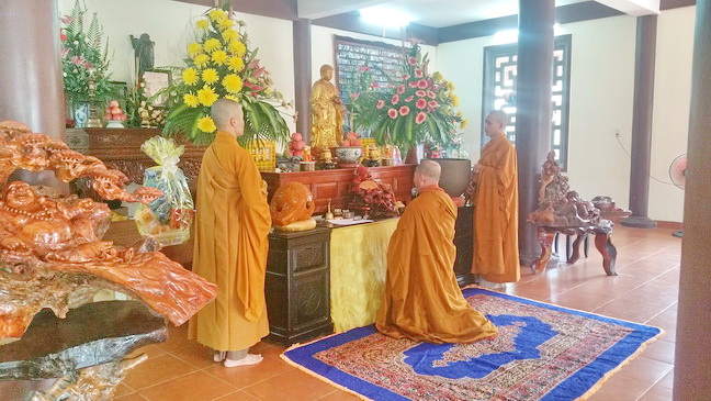 Lễ húy nhật tổ khai sơn chùa Bảo Hoa