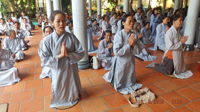 Chùa Lộc Thọ tổ chức khóa tu Bát quan trai lần thứ 8