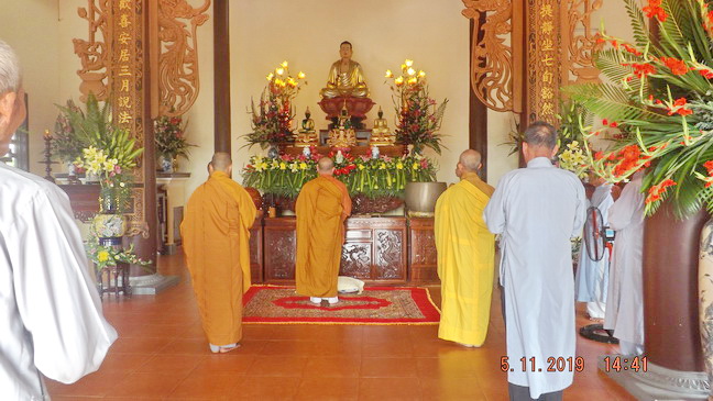 Lễ húy nhật tổ khai sơn chùa Bảo Hoa