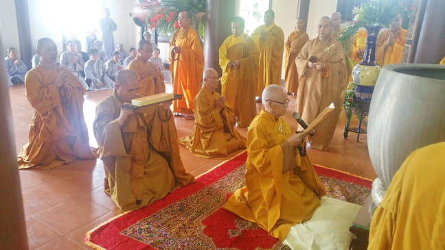 Lễ húy nhật tổ khai sơn chùa Bảo Hoa