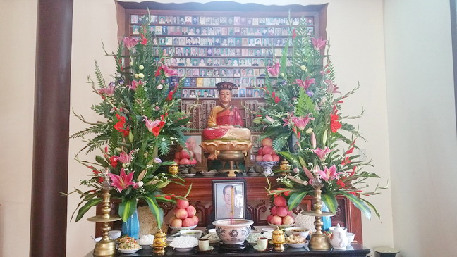 Lễ húy nhật tổ khai sơn chùa Bảo Hoa