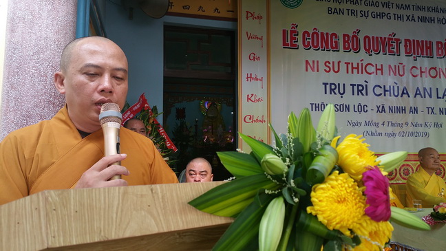 Lễ đại tường cố Ni trưởng TN Diệu Thanh và công bố quyết định bổ nhiệm trụ trì chùa An Lạc