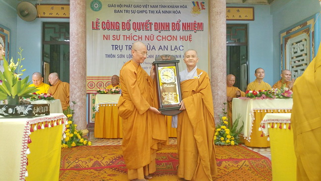 Lễ đại tường cố Ni trưởng TN Diệu Thanh và công bố quyết định bổ nhiệm trụ trì chùa An Lạc