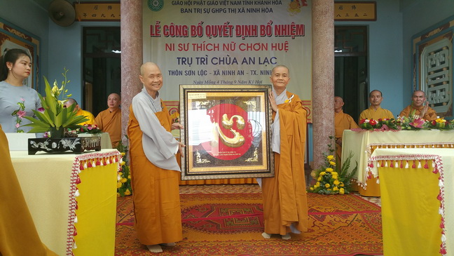 Lễ đại tường cố Ni trưởng TN Diệu Thanh và công bố quyết định bổ nhiệm trụ trì chùa An Lạc