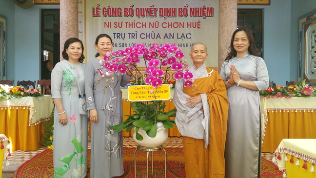 Lễ đại tường cố Ni trưởng TN Diệu Thanh và công bố quyết định bổ nhiệm trụ trì chùa An Lạc