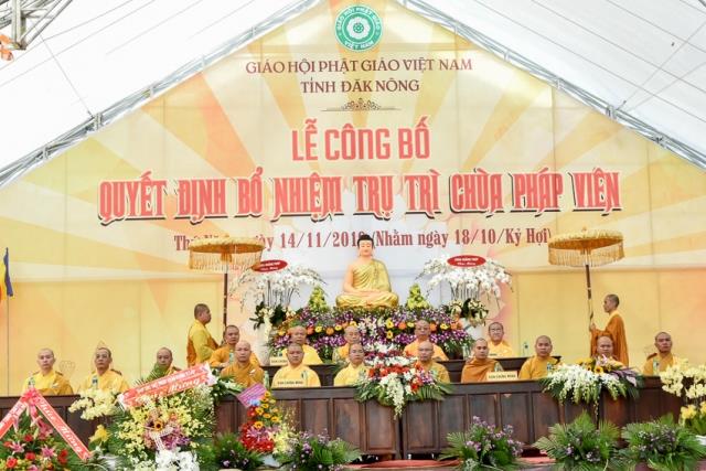 Đắk Nông : Lễ Bổ Nhiệm Trụ Trì Chùa Pháp Viên