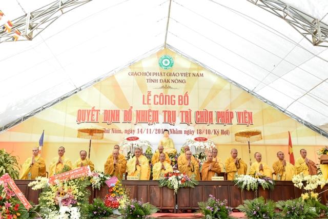 Đắk Nông : Lễ Bổ Nhiệm Trụ Trì Chùa Pháp Viên