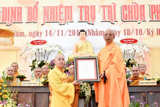 Đắk Nông : Lễ Bổ Nhiệm Trụ Trì Chùa Pháp Viên