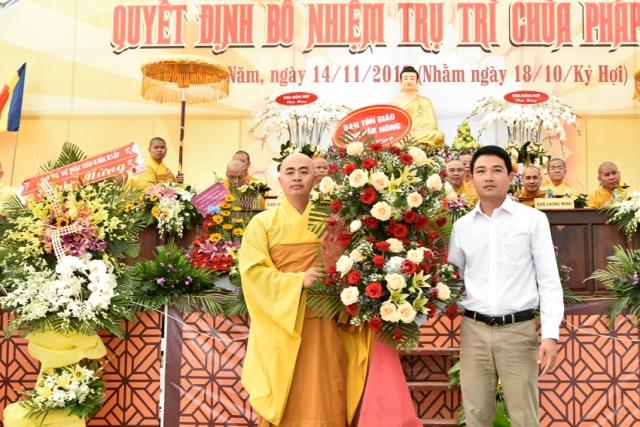 Đắk Nông : Lễ Bổ Nhiệm Trụ Trì Chùa Pháp Viên