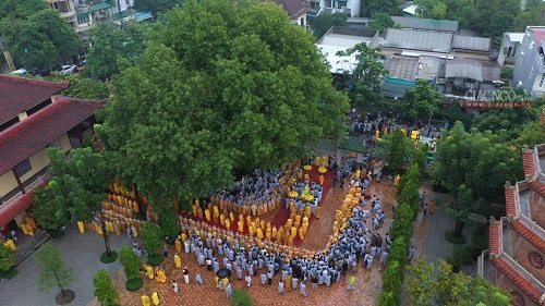 [TOÀN CẢNH] Di quan Đại lão Hòa thượng Thích Trí Quang trà-tỳ