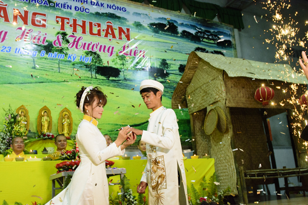 Lễ Hằng Thuận Tại Chùa Liên Hoa Kiến Đức Huyện Đắk R’Lấp Tỉnh Đắk Nông