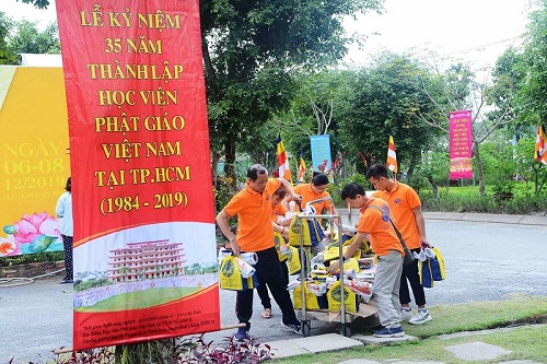 Hỗ Trợ Cho Công Tác Tổ Chức Lễ Kỷ Niệm 35 Năm Thành Lập Học Viện Phật Giáo Việt Nam Tp. HCM (1984-2019)(06-08/12/2019) (C233)