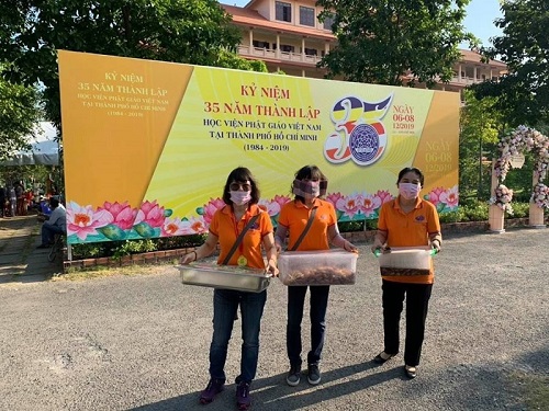 Hỗ Trợ Cho Công Tác Tổ Chức Lễ Kỷ Niệm 35 Năm Thành Lập Học Viện Phật Giáo Việt Nam Tp. HCM (1984-2019)(06-08/12/2019) (C233)