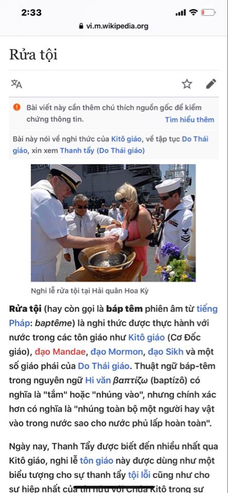 Diễn Viên Mai Phương Chưa Hề Bị Rửa Tội Hoặc Tham Dự Thánh Lễ Báp- Têm Vào Đạo Chúa.