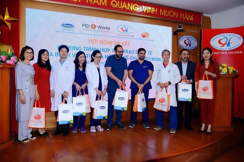 Tổng Kết Chương Trình “Hợp Tác Chương Trình Mổ Tim Trẻ Em Với Tổ Chức MD1WORDL  Lần 2 (MT2)”