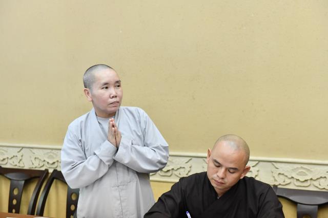 HVPGVN tại TP. HCM: Họp đúc kết kỳ thi Tuyển sinh Cử nhân Phật học khóa XV