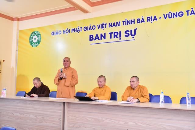 Vũng Tàu: Triển khai công tác đào tạo liên thông giữa HVPGVN tại TP. HCM và hệ Cao đẳng Phật học BRVT