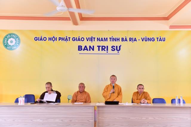Vũng Tàu: Triển khai công tác đào tạo liên thông giữa HVPGVN tại TP. HCM và hệ Cao đẳng Phật học BRVT