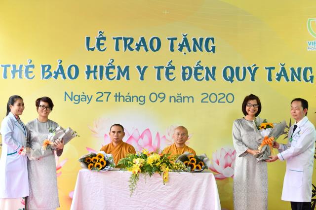 TT. Nhật Từ thuyết giảng nhân Lễ trao tặng 250 thẻ BHYT đến chư Tôn đức Tăng Ni