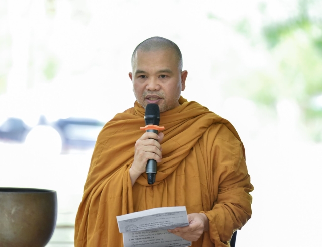 TP. HCM: Ban Trị Sự thăm trường hạ Học viện PGVN tại TP.HCM
