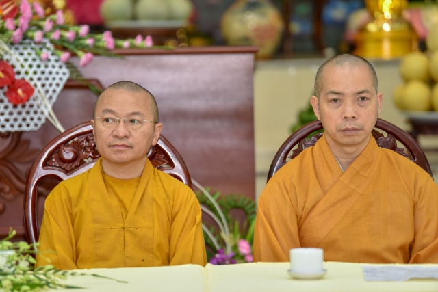 TP. HCM: Ban Trị Sự thăm trường hạ Học viện PGVN tại TP.HCM