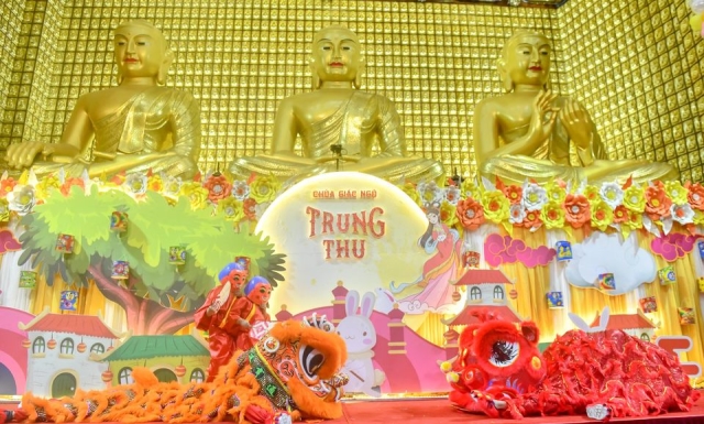 Tết Trông trăng tại chùa Giác Ngộ - Một đêm ý nghĩa