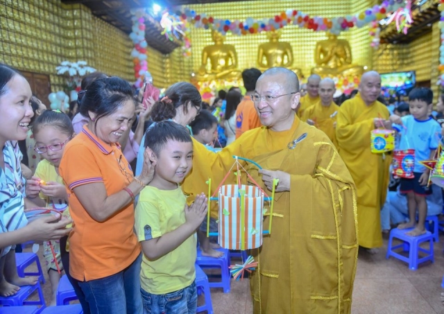 Tết Trông trăng tại chùa Giác Ngộ - Một đêm ý nghĩa