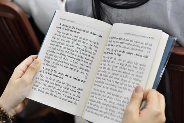 Khi người trẻ tham dự khóa tu