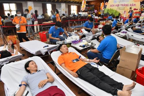 Chùa Giác Ngộ: 460 Người Tham Gia  Hiến Máu Nhân Đạo