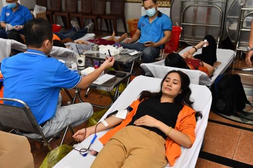 Chùa Giác Ngộ: 460 Người Tham Gia  Hiến Máu Nhân Đạo