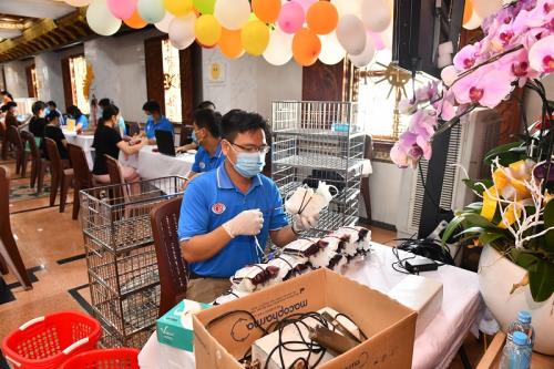 Chùa Giác Ngộ: 460 Người Tham Gia  Hiến Máu Nhân Đạo