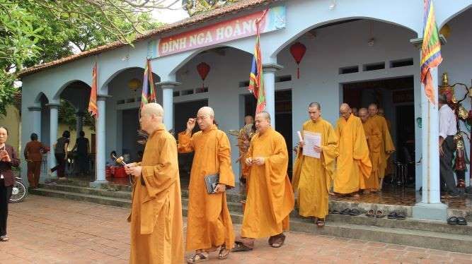 Vĩnh Phúc : Lễ Công Bố Quyết Định Nhân Sự Quản Lý và Điều Hành Chùa Nga Hoàng (Tam Đảo – Vĩnh Phúc)