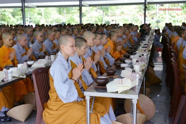 TP.HCM: Khóa tu “Một ngày an lạc” tại Học viện