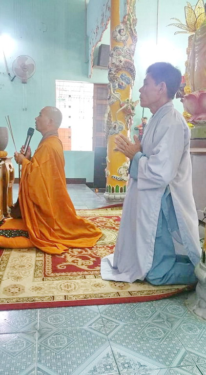 Chùa Thiên Bửu Thượng tưởng niệm Tổ Phước Tường