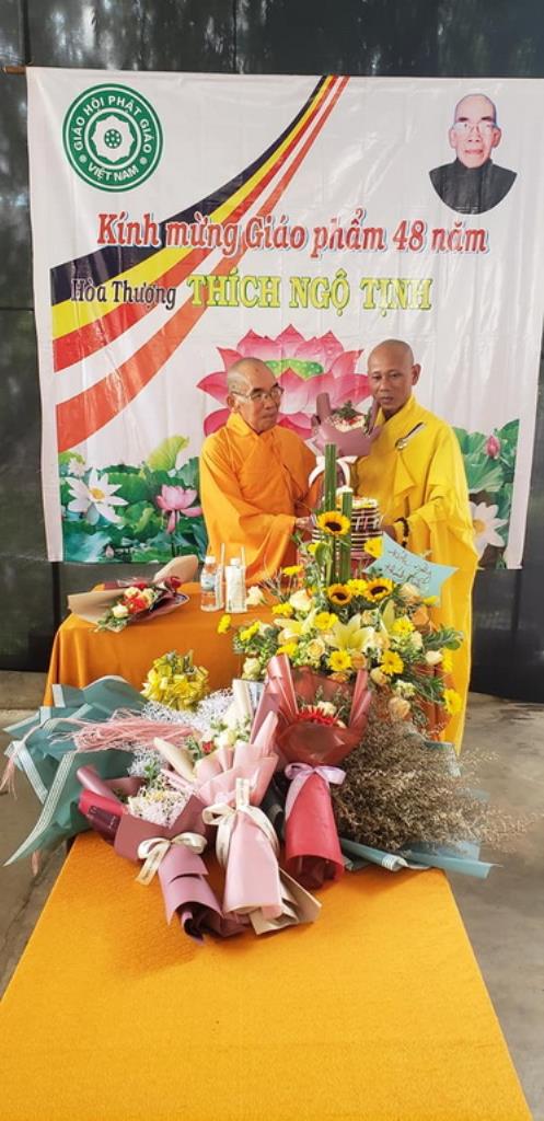 Khánh tuế HT.Thích Ngộ Tịnh tròn 72 tuổi