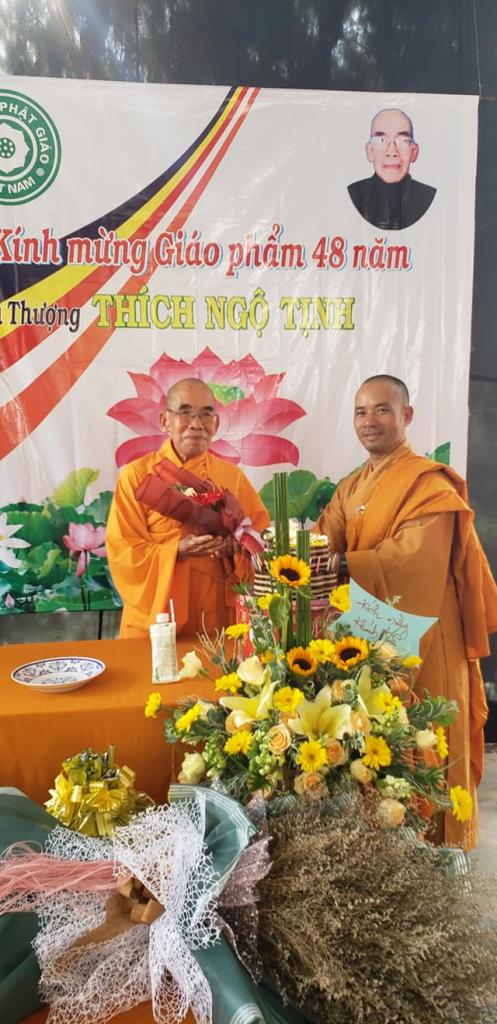 Khánh tuế HT.Thích Ngộ Tịnh tròn 72 tuổi