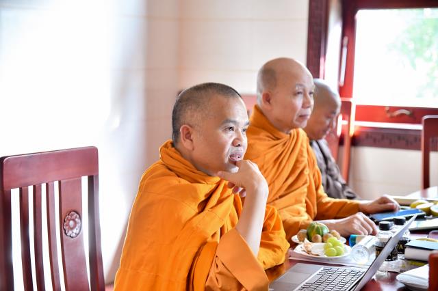 Chùa Thanh Tâm: Trung tâm Nghiên cứu Nữ giới PGVN họp về quy cách phiên dịch và biên tập TTTĐPGVN