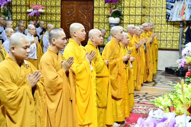 Chùa Giác Ngộ: Lễ Tưởng niệm 28 năm ngày viên tịch của HT. Thích Thiện Huệ