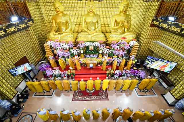 Chùa Giác Ngộ: Lễ Tưởng niệm 28 năm ngày viên tịch của HT. Thích Thiện Huệ
