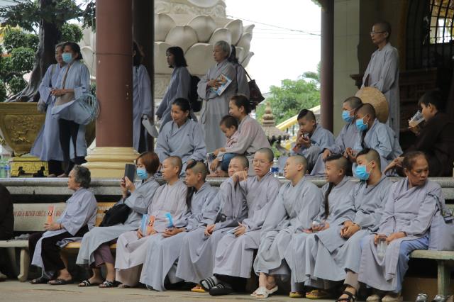 Tăng, Ni Phật Tử Đạo Tràng Vạn Đức Tham Dự Buổi Tập Huấn Nghiệp Vụ Phòng Cháy Chữa Cháy