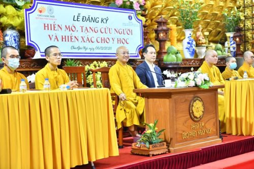 Chùa Giác Ngộ: Hơn 600 Hồ Sơ Đăng Ký Hiến Mô, Tạng, Hiến Xác Trong Năm 2020