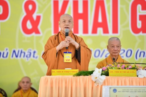 Tổng Kết Chương Trình Hỗ Trợ Lễ Tốt Nghiệp Và Khai Giảng Năm Học 2020  Học Viện PGVN TP. HCM (C255)