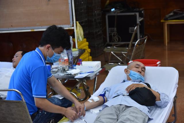544 người tham gia hiến máu nhân đạo tại chùa Giác Ngộ (HM38)