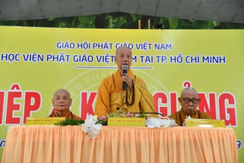Tổng Kết Chương Trình Hỗ Trợ Lễ Tốt Nghiệp Và Khai Giảng Năm Học 2020  Học Viện PGVN TP. HCM (C255)
