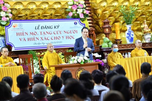 Chùa Giác Ngộ: Hơn 600 Hồ Sơ Đăng Ký Hiến Mô, Tạng, Hiến Xác Trong Năm 2020