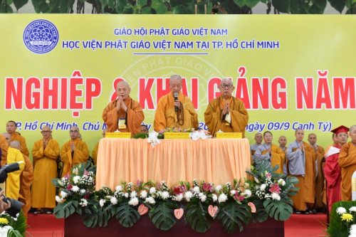 Tổng Kết Chương Trình Hỗ Trợ Lễ Tốt Nghiệp Và Khai Giảng Năm Học 2020  Học Viện PGVN TP. HCM (C255)