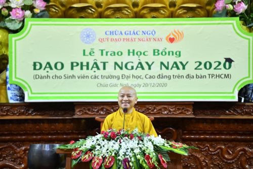Chắp Cánh Ước Mơ Với Học Bổng Đạo Phật Ngày Nay 2020