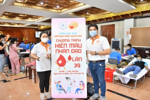 Chùa Giác Ngộ: 350 Người Tham Gia Hiến Máu Nhân Đạo (HM39)
