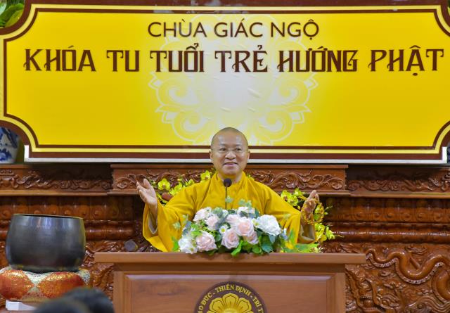 TP. HCM: Tiếp thêm sức mạnh qua khóa tu tuổi trẻ
